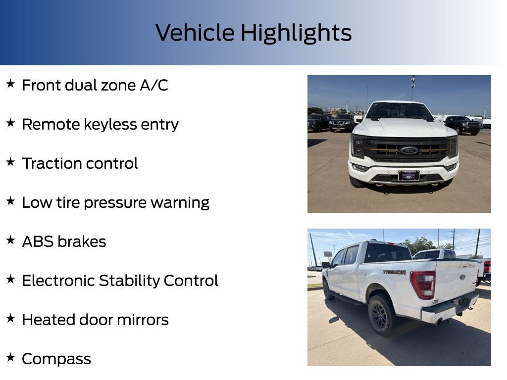 2023 Ford F-150 Tremor®