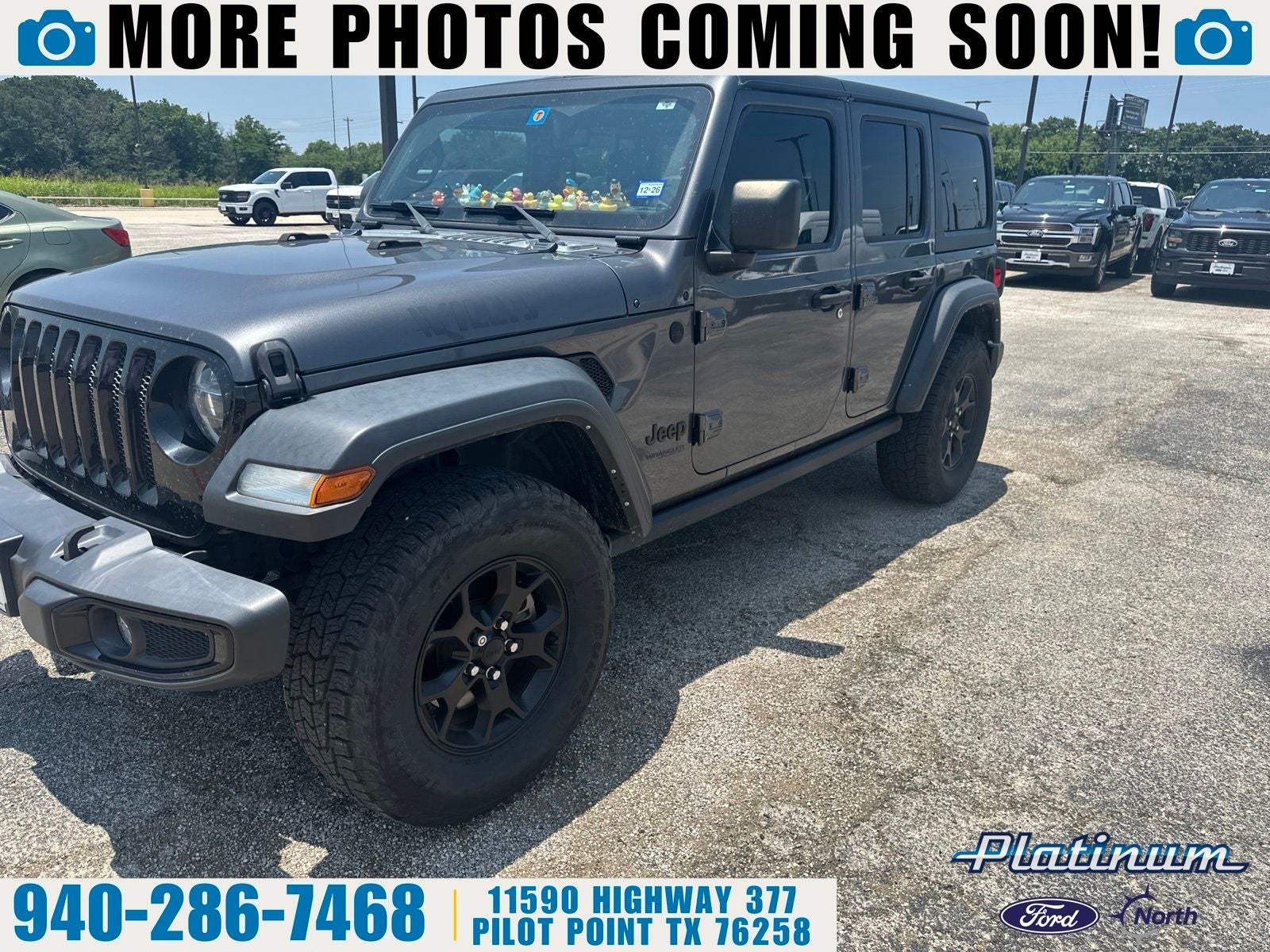 2021 Jeep Wrangler Unlimited Willys