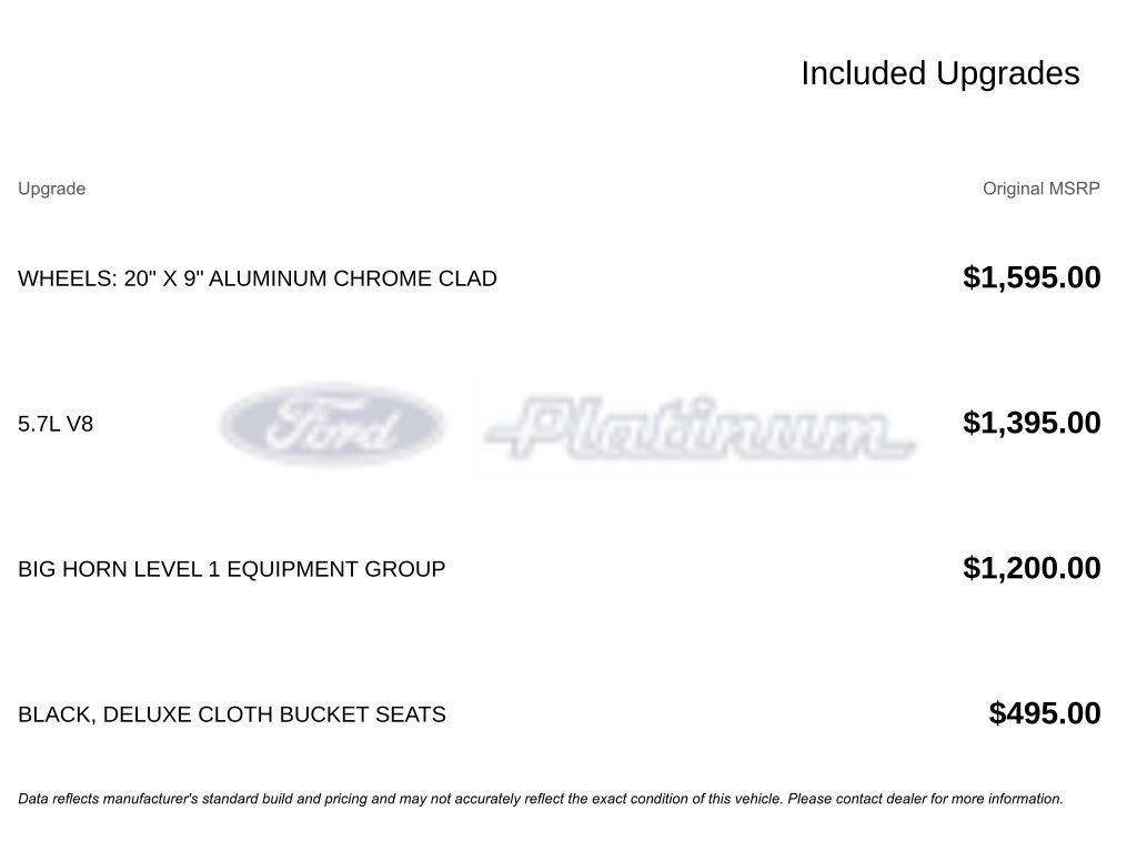 2019 RAM 1500 Big Horn/Lone Star