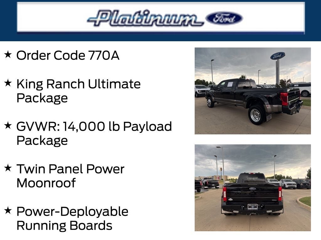 2022 Ford F-450SD King Ranch DRW
