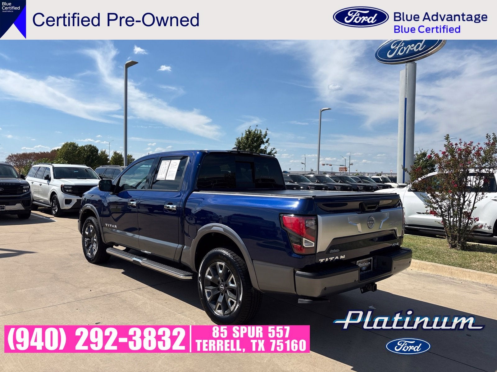 2023 Nissan Titan Platinum Reserve