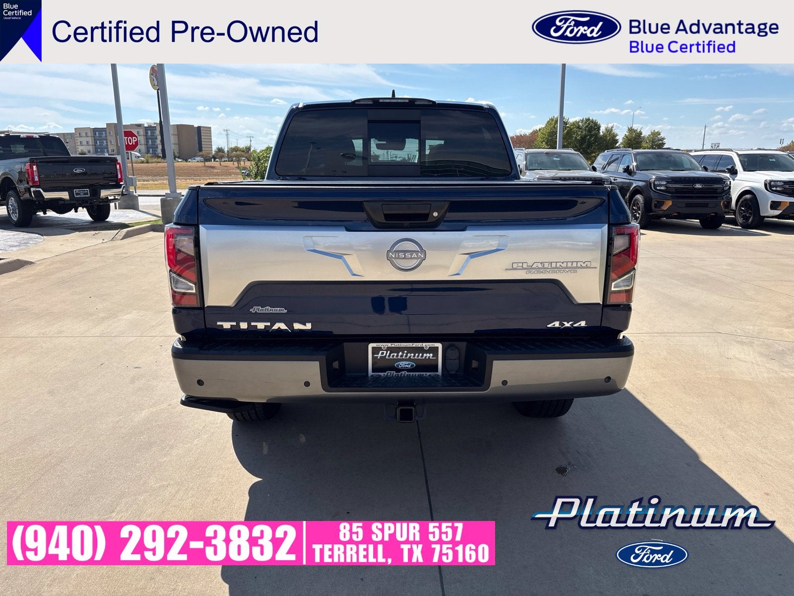 2023 Nissan Titan Platinum Reserve