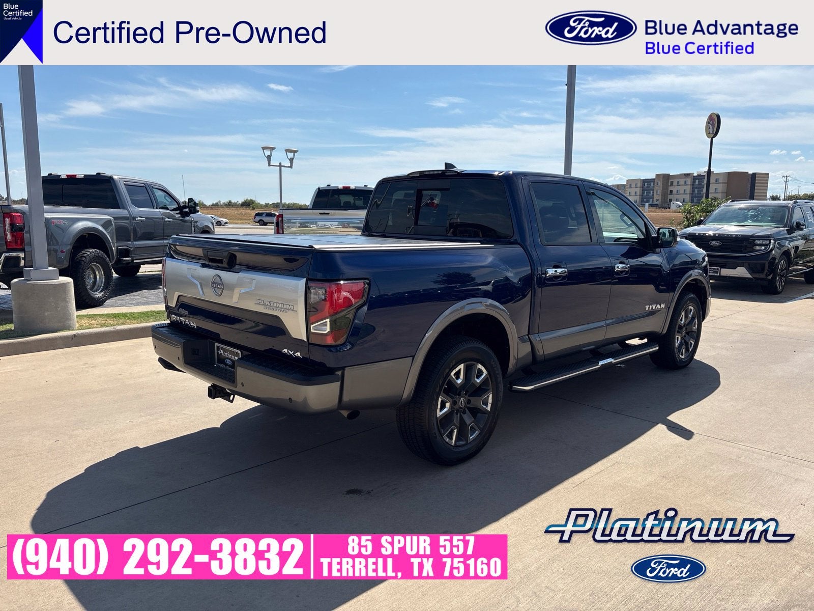 2023 Nissan Titan Platinum Reserve