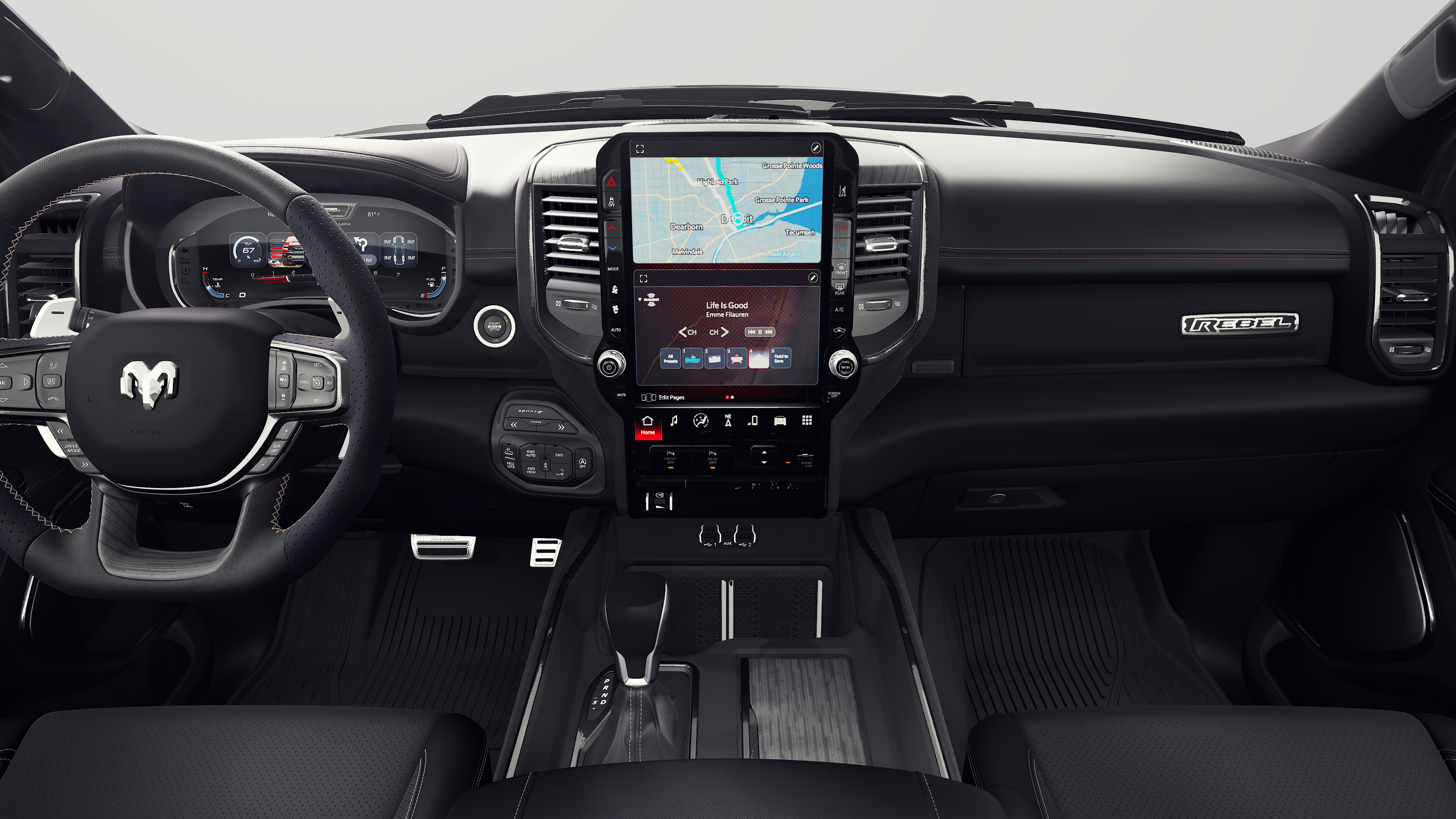 2027 RAM Ram 1500 RAM 1500 REBEL CREW CAB 4X4 5'7' BOX