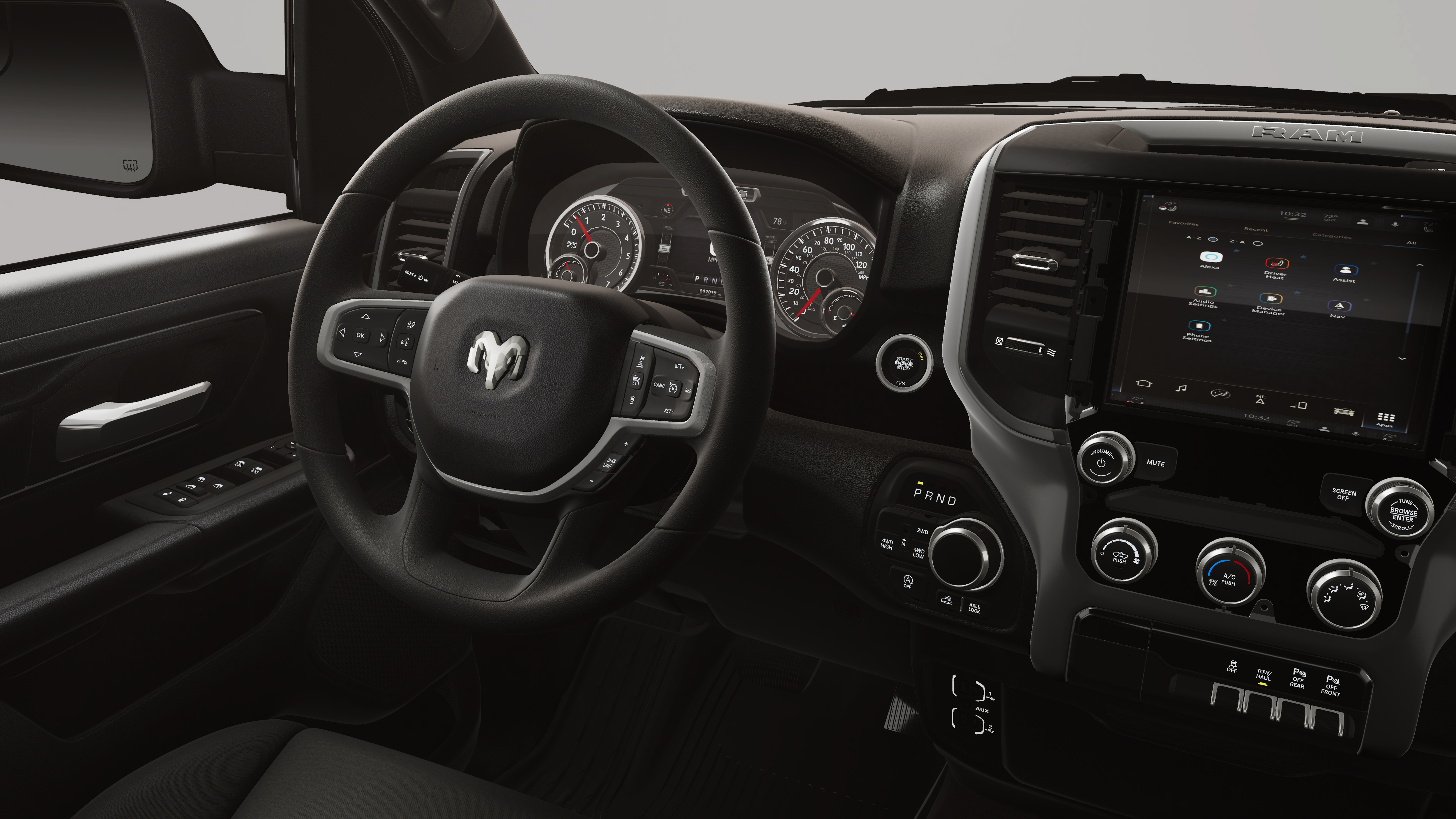 2026 RAM Ram 1500 RAM 1500 WARLOCK CREW CAB 4X4 5'7' BOX