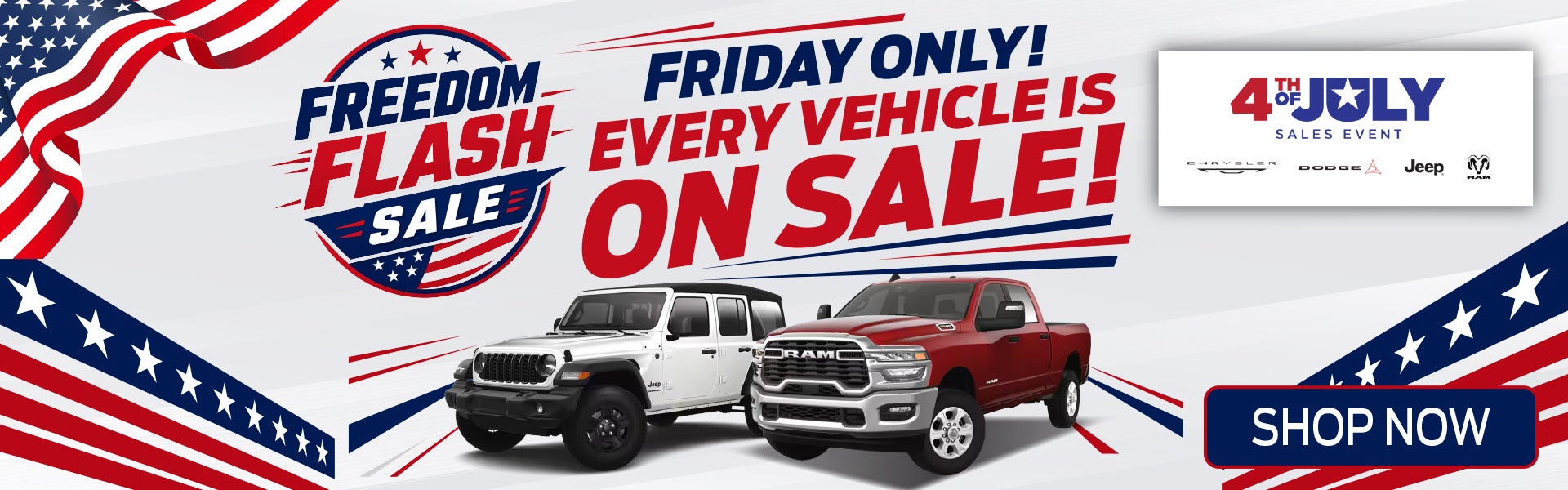 Freedom Flash Sale!