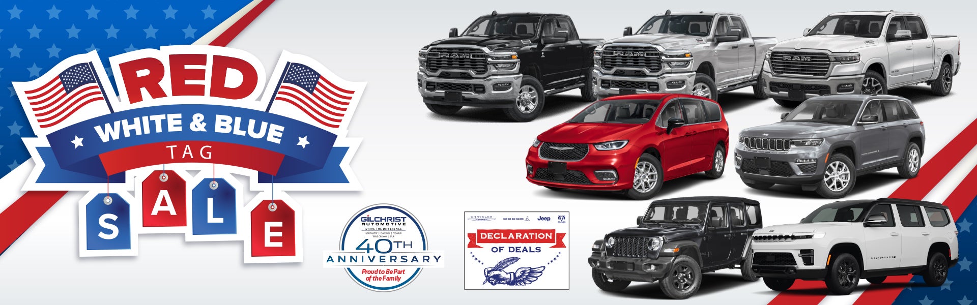 Red White & Blue Sale!
