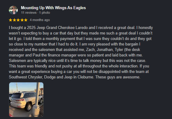 Customer Review 1